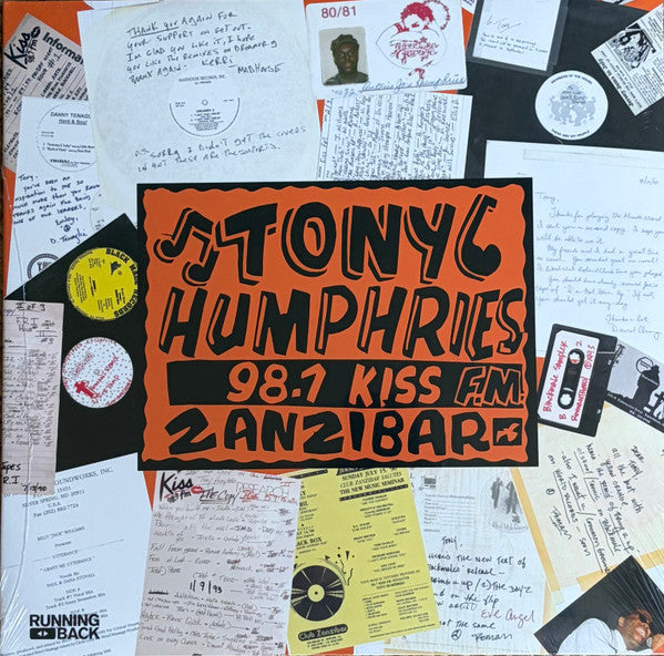 Tony Humphries ~ Running Back Mastermix: The Kiss FM Zanzibar Years (Part Two) (Vinyl) - Djungel & Jazz