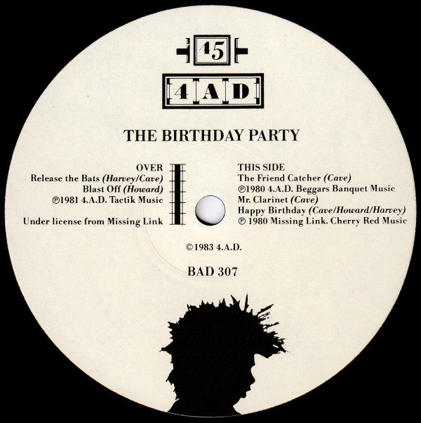 The Birthday Party : The Friend Catcher (12", EP, Comp)