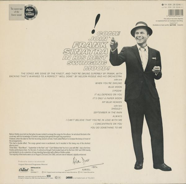 Frank Sinatra ~ Sinatra's Swingin' Session!!! (Vinyl) - Djungel & Jazz