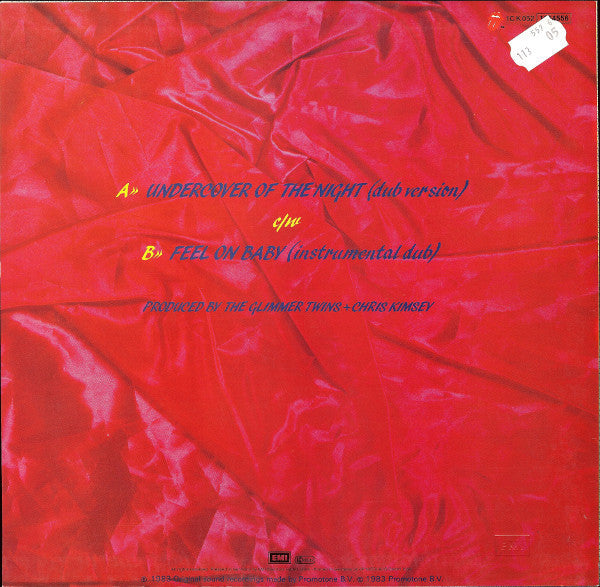 Rolling Stones* : Undercover Of The Night (Extended Cheeky Mix) (12")
