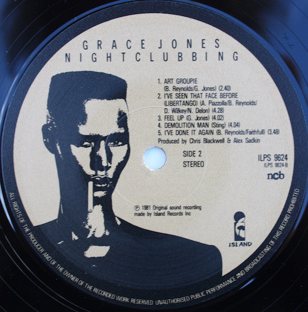 Grace Jones ~ Nightclubbing (Vinyl) - Djungel & Jazz