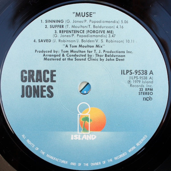 Grace Jones ~ Muse (Vinyl) - Djungel & Jazz