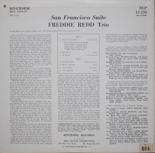 Freddie Redd Trio ~ San Francisco Suite (Vinyl) - Djungel & Jazz