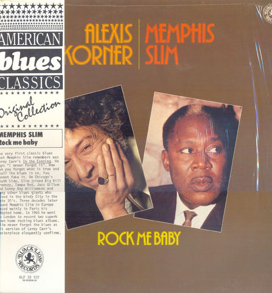 Memphis Slim, Alexis Korner : Rock Me Baby! (LP, Album, Mono, RE)