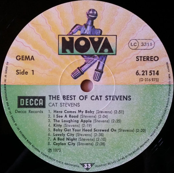 Cat Stevens ~ The Best Of Cat Stevens (Vinyl) - Djungel & Jazz
