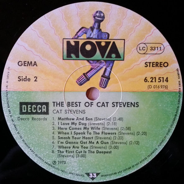 Cat Stevens ~ The Best Of Cat Stevens (Vinyl) - Djungel & Jazz