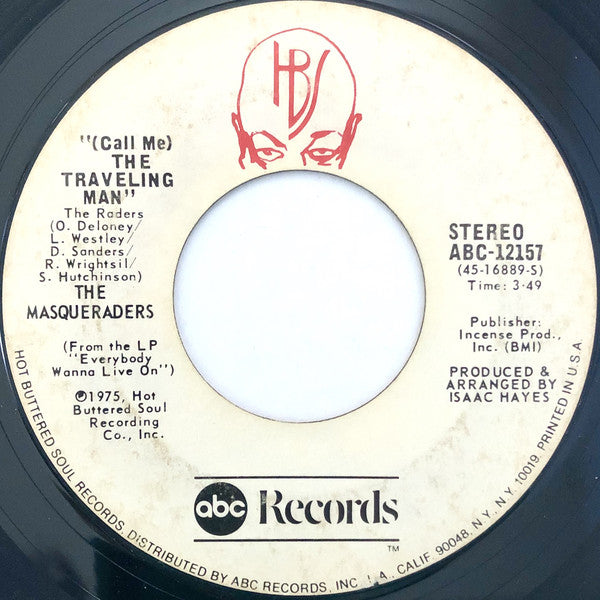 The Masqueraders ~ (Call Me) The Traveling Man / Sweet Sweetning (Vinyl) - Djungel & Jazz