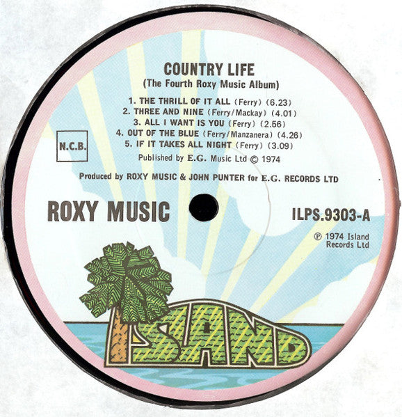 Roxy Music : Country Life (LP, Album)