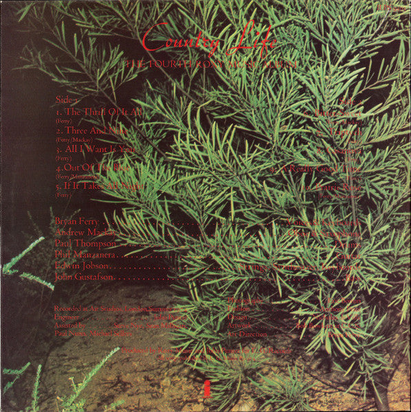 Roxy Music : Country Life (LP, Album)