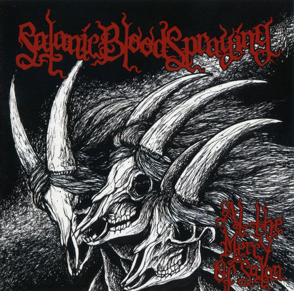 Satanic Bloodspraying ~ At The Mercy Of Satan (Vinyl) - Djungel & Jazz
