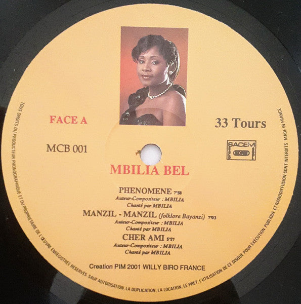 La Reine Cléophâtre Mbilia Bel ~ Phénomene (Vinyl) - Djungel & Jazz