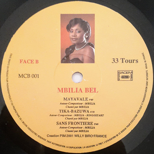 La Reine Cléophâtre Mbilia Bel ~ Phénomene (Vinyl) - Djungel & Jazz