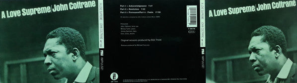 John Coltrane ~ A Love Supreme (Vinyl) - Djungel & Jazz