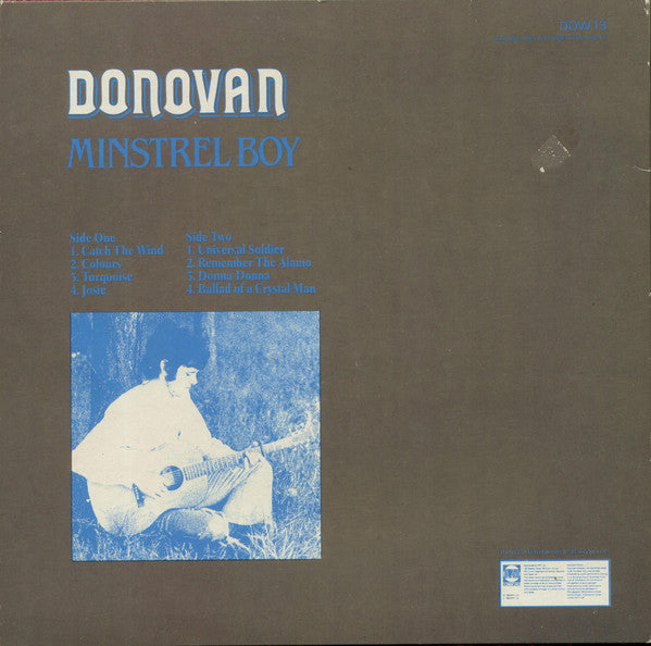 Donovan ~ Minstrel Boy (Vinyl) - Djungel & Jazz