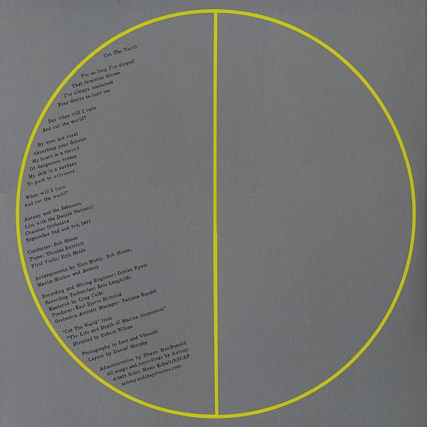 Antony And The Johnsons ~ Cut The World (Vinyl) - Djungel & Jazz
