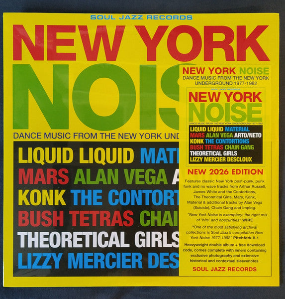 Various : New York Noise (Dance Music From The New York Underground 1978-1982) (2xLP, Comp, RE)