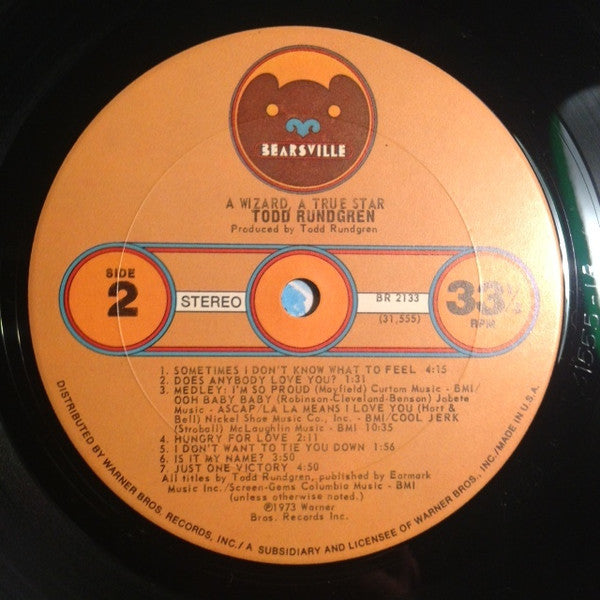 Todd Rundgren ~ A Wizard, A True Star (Vinyl) - Djungel & Jazz