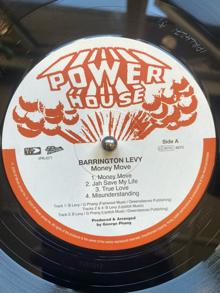 Barrinton Levy* : Money Move (LP, Album, RE, RM)