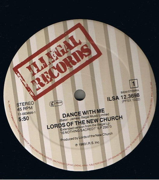 Lords Of The New Church ~ Dance With Me (Vinyl) - Djungel & Jazz