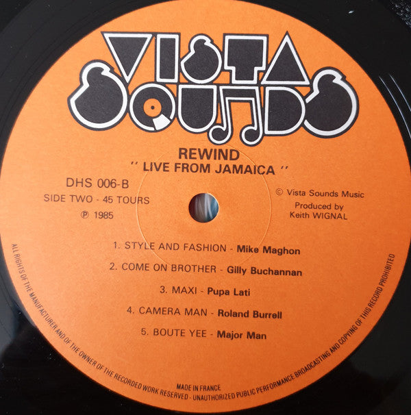 Various : Rewind: Live From Kingston J.A (LP)