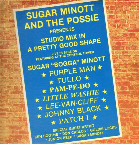 Sugar Minott And Youth Promotion Possie : Presents Studio Mix In A Pretty Good Shape (LP)