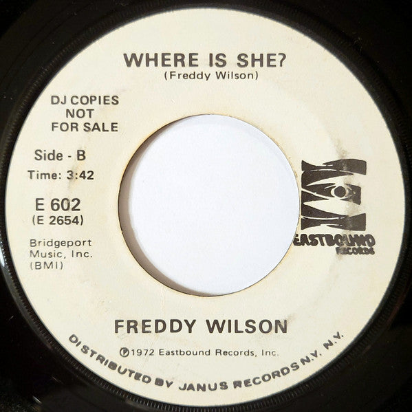 Freddie Wilson ~ Promise Land / Where Is She? (Vinyl) - Djungel & Jazz