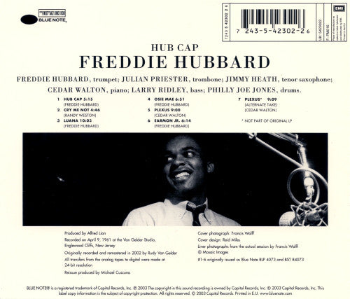 Freddie Hubbard ~ Hub Cap (Vinyl) - Djungel & Jazz
