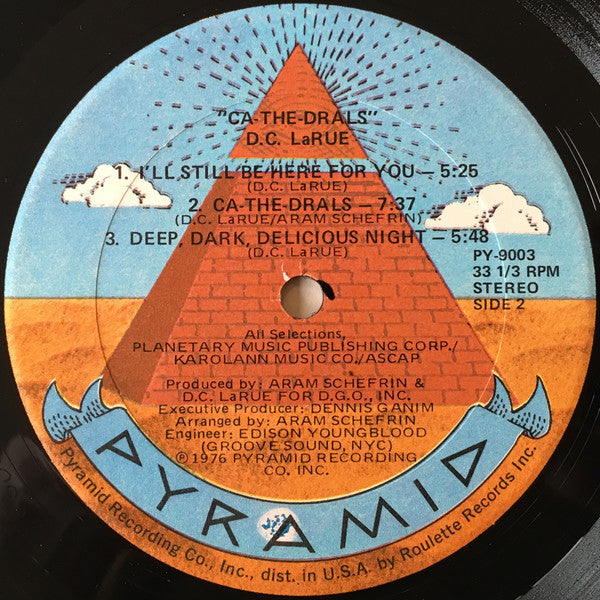 D.C. LaRue ~ Ca-The-Drals (Vinyl) - Djungel & Jazz