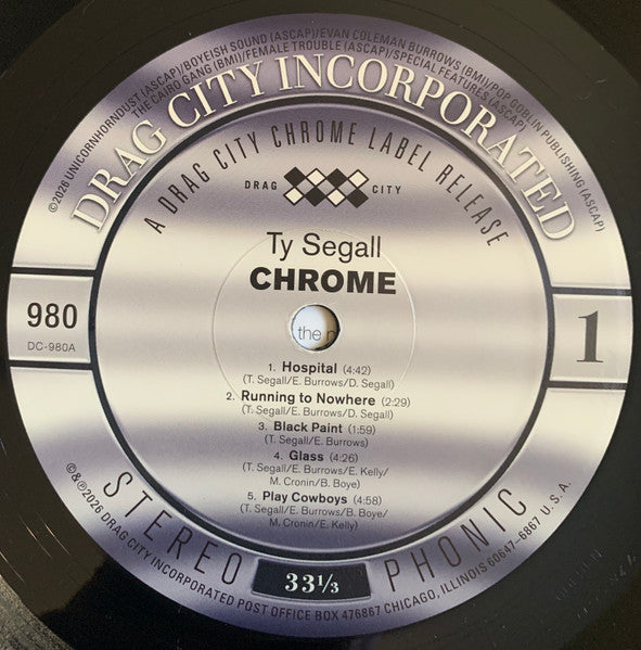 Ty Segall : Chrome (LP, Album)