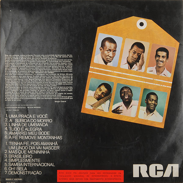 Os Originais Do Samba : Exportação (LP, Album)
