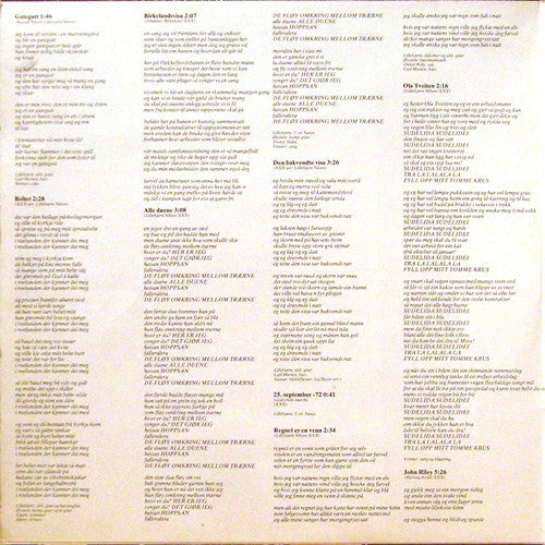 Lillebjørn Nilsen ~ Portrett (Vinyl) - Djungel & Jazz