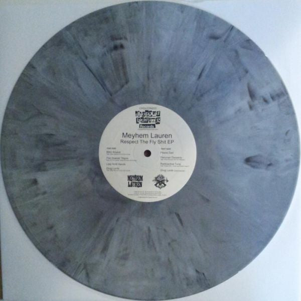 Meyhem Lauren : Respect The Fly Shit EP (12", EP, Ltd, Bla)