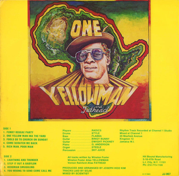 Yellowman & Fathead : One Yellowman (LP, Album)