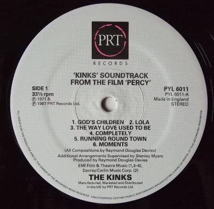 The Kinks ~ Percy (Vinyl) - Djungel & Jazz