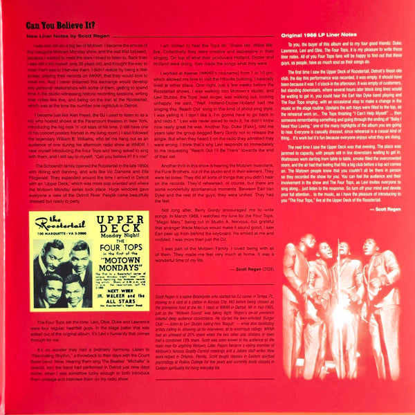 Four Tops : Four Tops Live! (2xLP, Album, Dlx, Ltd, 140)