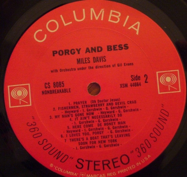 Miles Davis ~ Porgy And Bess (Vinyl) - Djungel & Jazz