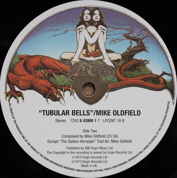 Mike Oldfield ~ Tubular Bells (Vinyl) - Djungel & Jazz