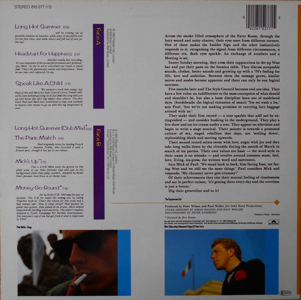 The Style Council ~ Introducing: The Style Council (Vinyl) - Djungel & Jazz