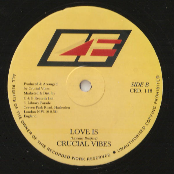 Crucial Vibes : Sweet Sixteen (12")