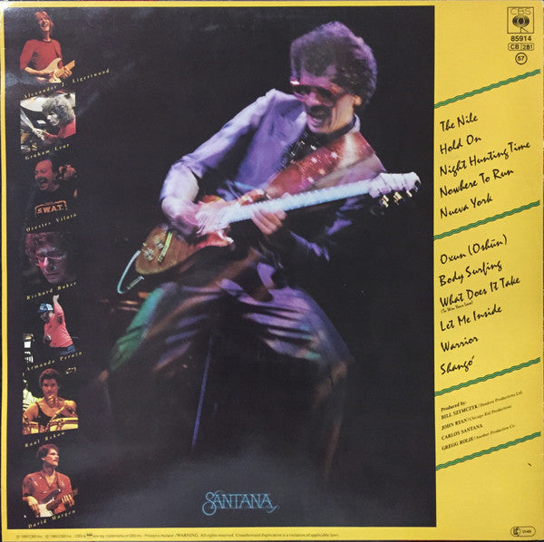 Santana ~ Shango (Vinyl) - Djungel & Jazz