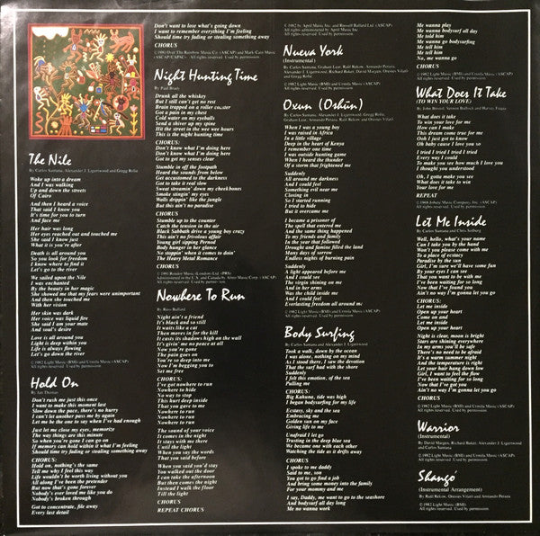 Santana ~ Shango (Vinyl) - Djungel & Jazz