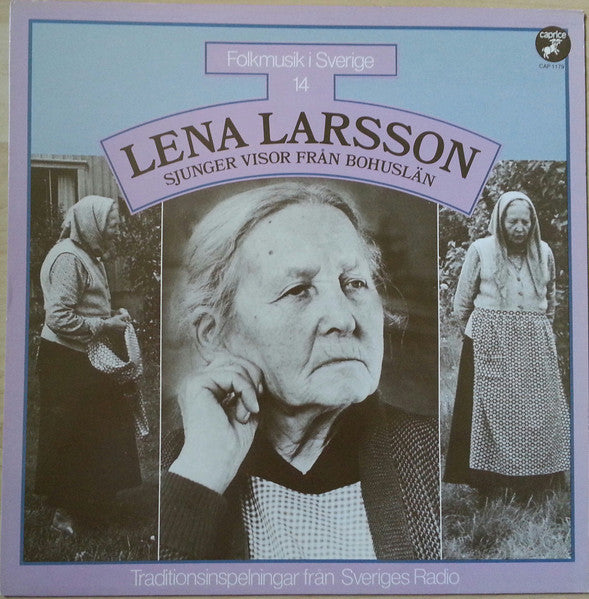 Lena Larsson ~ Sjunger Visor Från Bohuslän (Vinyl) - Djungel & Jazz