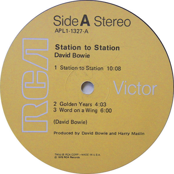 David Bowie ~ Station To Station (Vinyl) - Djungel & Jazz