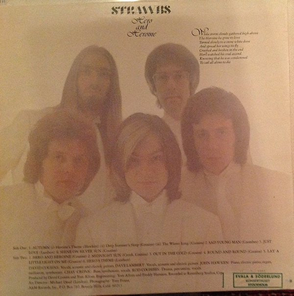 Strawbs ~ Hero And Heroine (Vinyl) - Djungel & Jazz