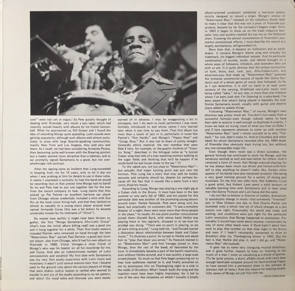 Mongo Santamaria With Hubert Laws, Chick Corea , And Nat Adderley ~ Skins (Vinyl) - Djungel & Jazz