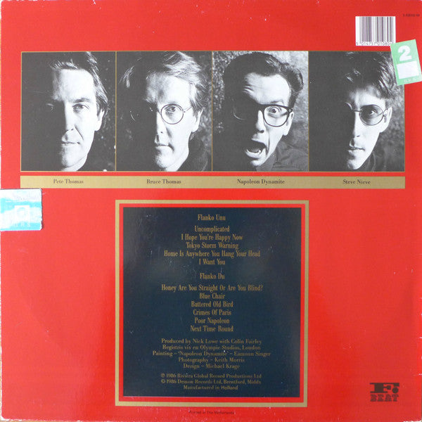 Elvis Costello & The Attractions ~ Blood & Chocolate (Vinyl) - Djungel & Jazz