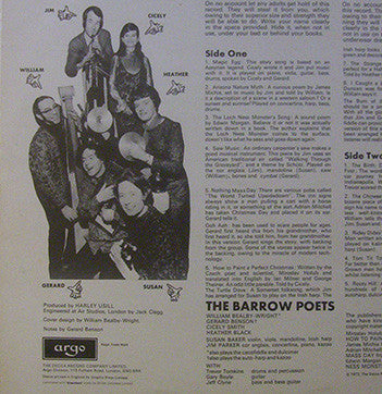 The Barrow Poets ~ Magic Egg (Vinyl) - Djungel & Jazz