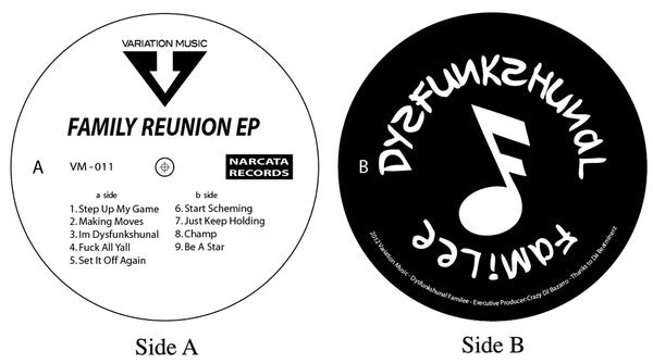 Dysfunkshunal Familee ~ Family Reunion (Vinyl) - Djungel & Jazz