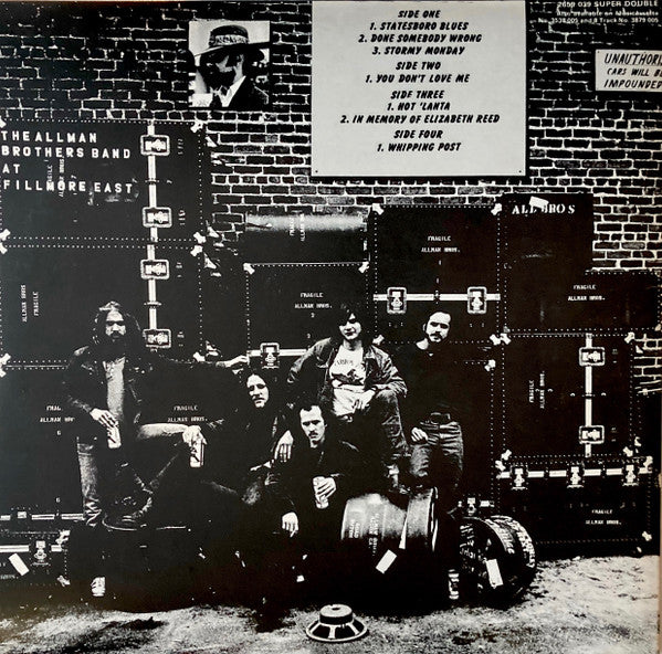 The Allman Brothers Band ~ The Allman Brothers Band At Fillmore East (Vinyl) - Djungel & Jazz