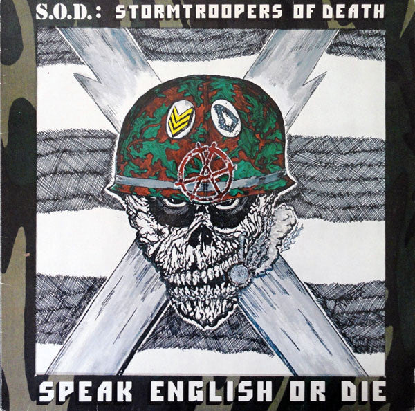 S.O.D.: Stormtroopers Of Death ~ Speak English Or Die (Vinyl) - Djungel & Jazz